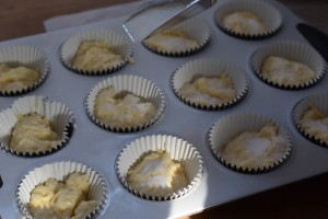 Sugar Topped Muffins in pan 1